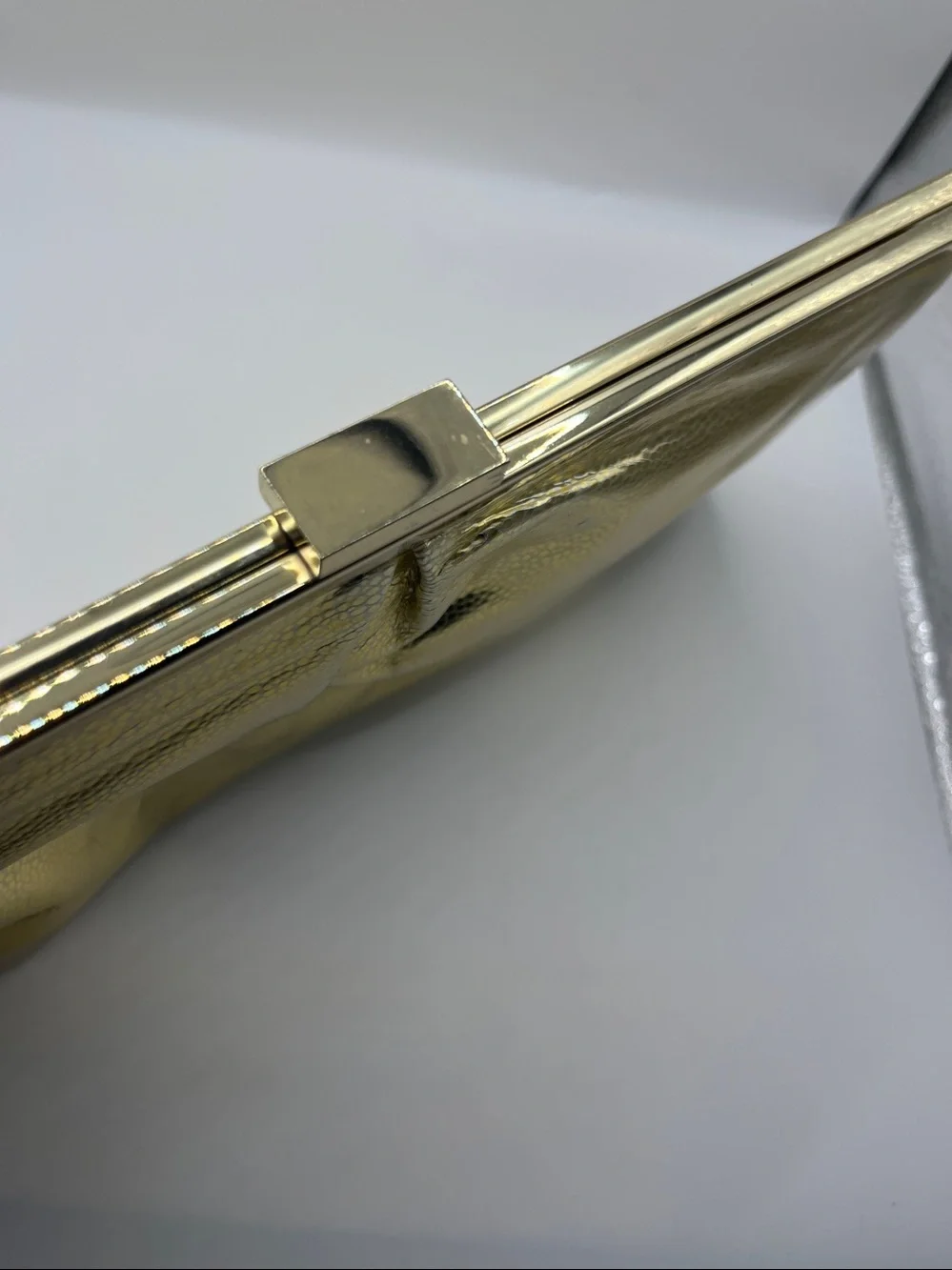 Michael Kors Very Hollywood Gold Clutch Purse